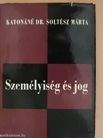 Személyiség és jog