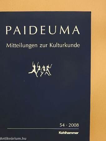 Paideuma 54/2008