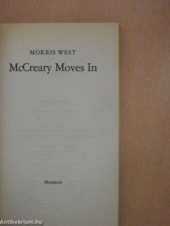 McCreary Moves In