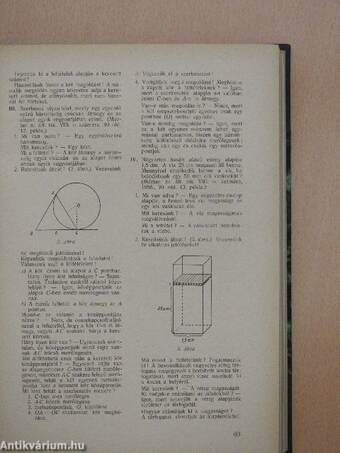 A matematika tanítása 1958-1960. (vegyes számok) (15 db)