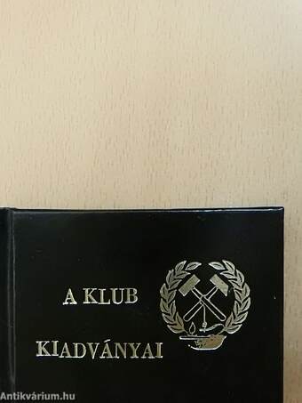 A klub kiadványai (minikönyv)