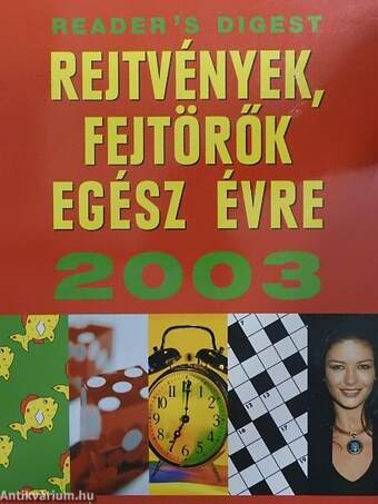 Rejtvények, fejtörők egész évre 2003