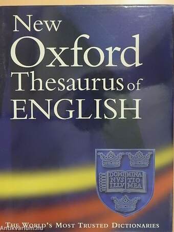 The New Oxford Thesaurus of English