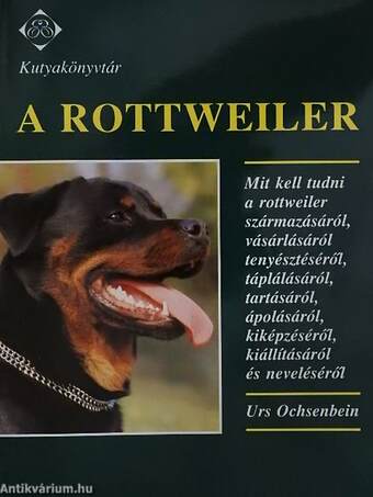 A rottweiler