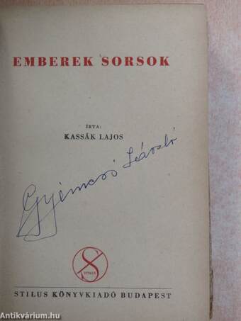 Emberek sorsok