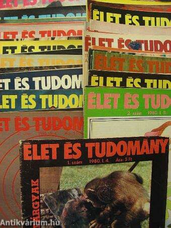 Élet és Tudomány 1980. (nem teljes évfolyam)