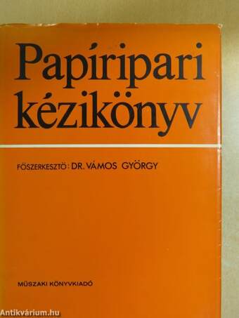 Papíripari kézikönyv