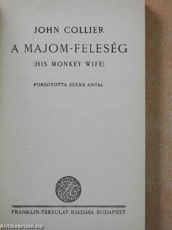 A majom-feleség