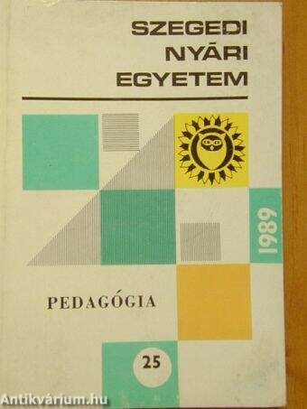 Szegedi Nyári Egyetem - Pedagógia 1989