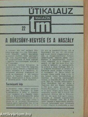 Turista Magazin Útikalauza 1974. február