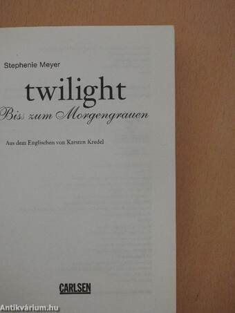 Twilight - Biss zum Morgengrauen