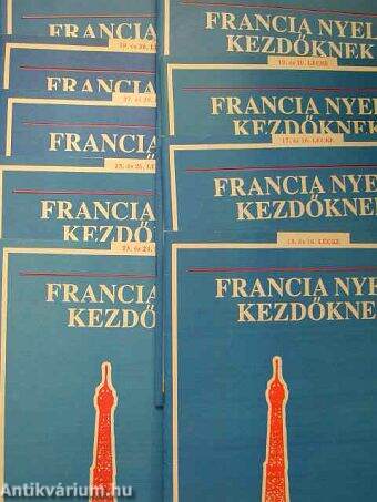 Francia nyelv kezdőknek 15-32. lecke