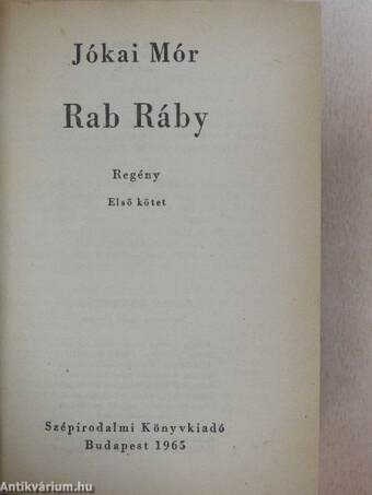 Rab Ráby I-II.