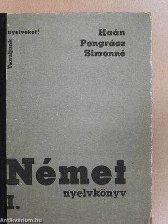 Német nyelvkönyv I.