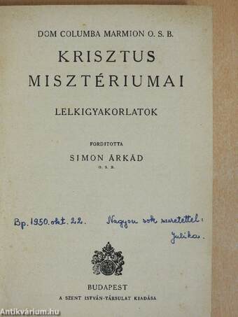 Krisztus misztériumai