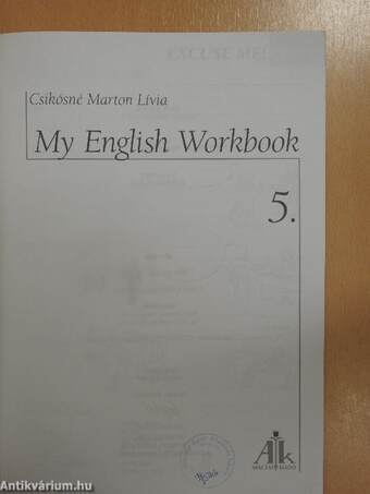 My English Workbook - Class 5