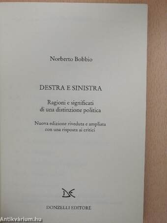 Destra e sinistra