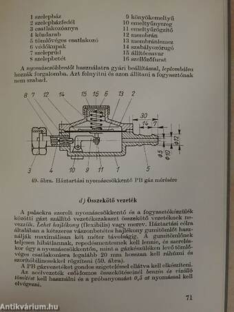 Gázszerelési zsebkönyv