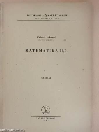 Matematika II/2.