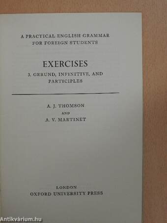 A Practical English Grammar Exercises 3