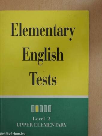 Elementary English Tests for beginners Level 2