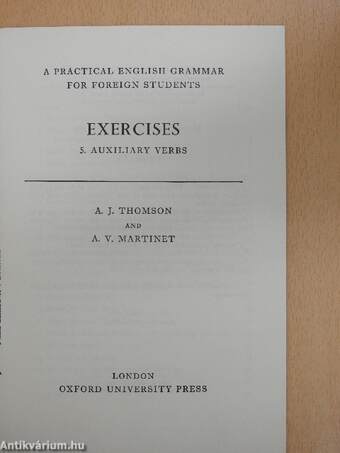 A Practical English Grammar Exercises 5