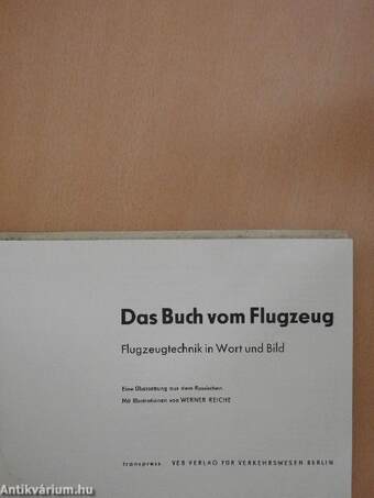 Das Buch vom Flugzeug