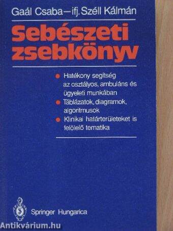 Sebészeti zsebkönyv