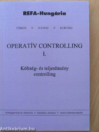 Operatív controlling I.