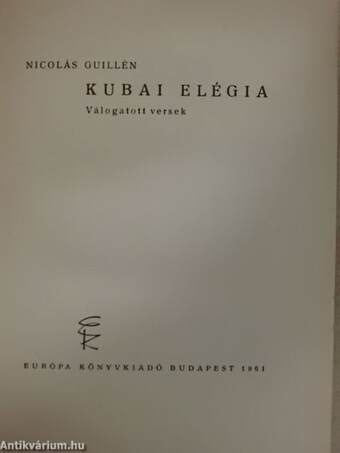 Kubai elégia