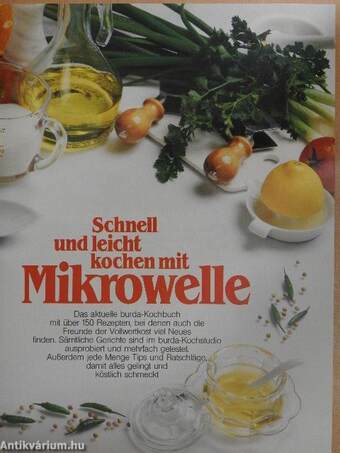 Schnell und leicht kochen mit Mikrowelle