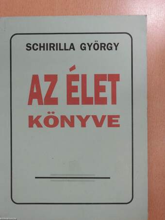 Az élet könyve (dedikált példány)