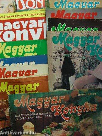 Magyar Konyha 1980-2005. (vegyes számok) (12 db)