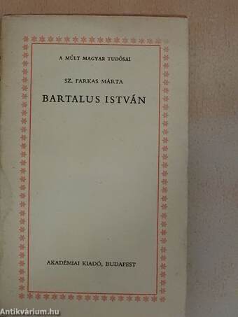 Bartalus István