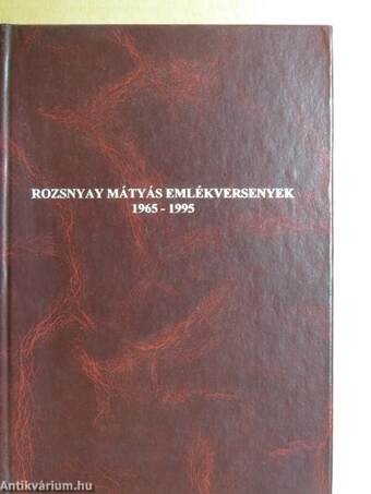 Rozsnyay Mátyás emlékversenyek