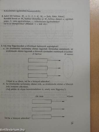 Matematika feladatlapok I.