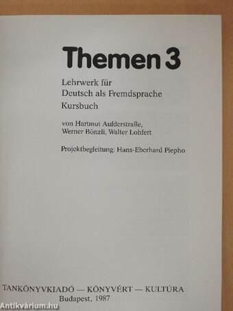 Themen 3 - Kursbuch