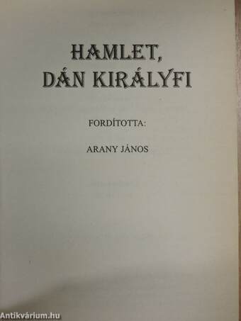 Hamlet, dán királyfi