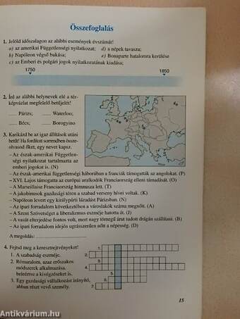 Történelem munkafüzet 7.