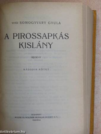 A pirossapkás kislány I-II./A hadtest hű marad I-II.