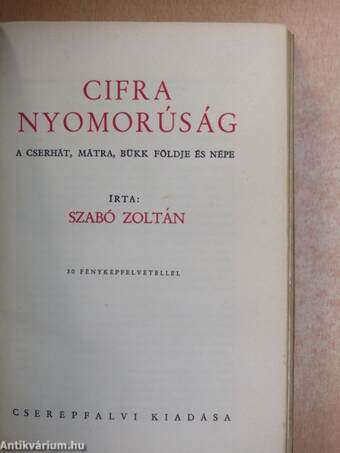 Cifra nyomorúság