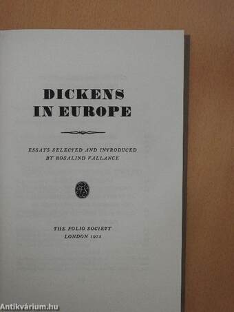 Dickens in Europe