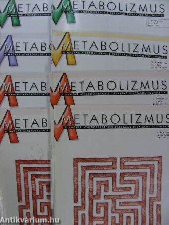 Metabolizmus 2003-2004., 2007-2008. (vegyes számok, 8 db)