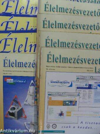 Élelmezésvezetők Lapja 2003. január-augusztus/Élelmezés 2003. szeptember-december