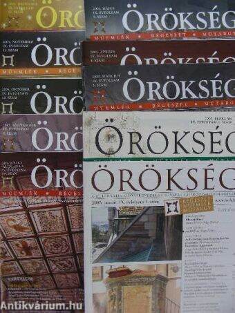 Örökség 2005. (nem teljes évfolyam)