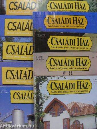 Családi ház 1994-2000. (vegyes számok) (10 db)