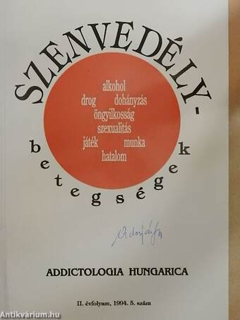 Addictologia Hungarica 1994/5.