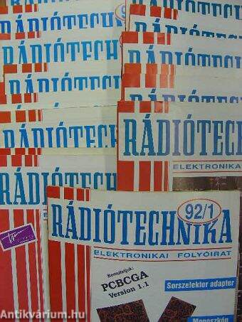 Rádiótechnika 1992-1993. (nem teljes évfolyam)