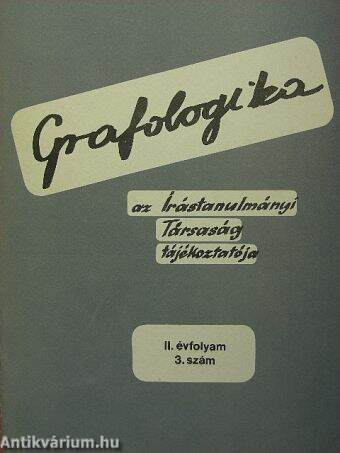 Grafologika 1989. szeptember