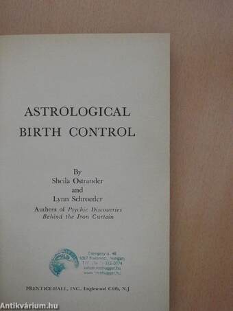 Astrological Birth Control